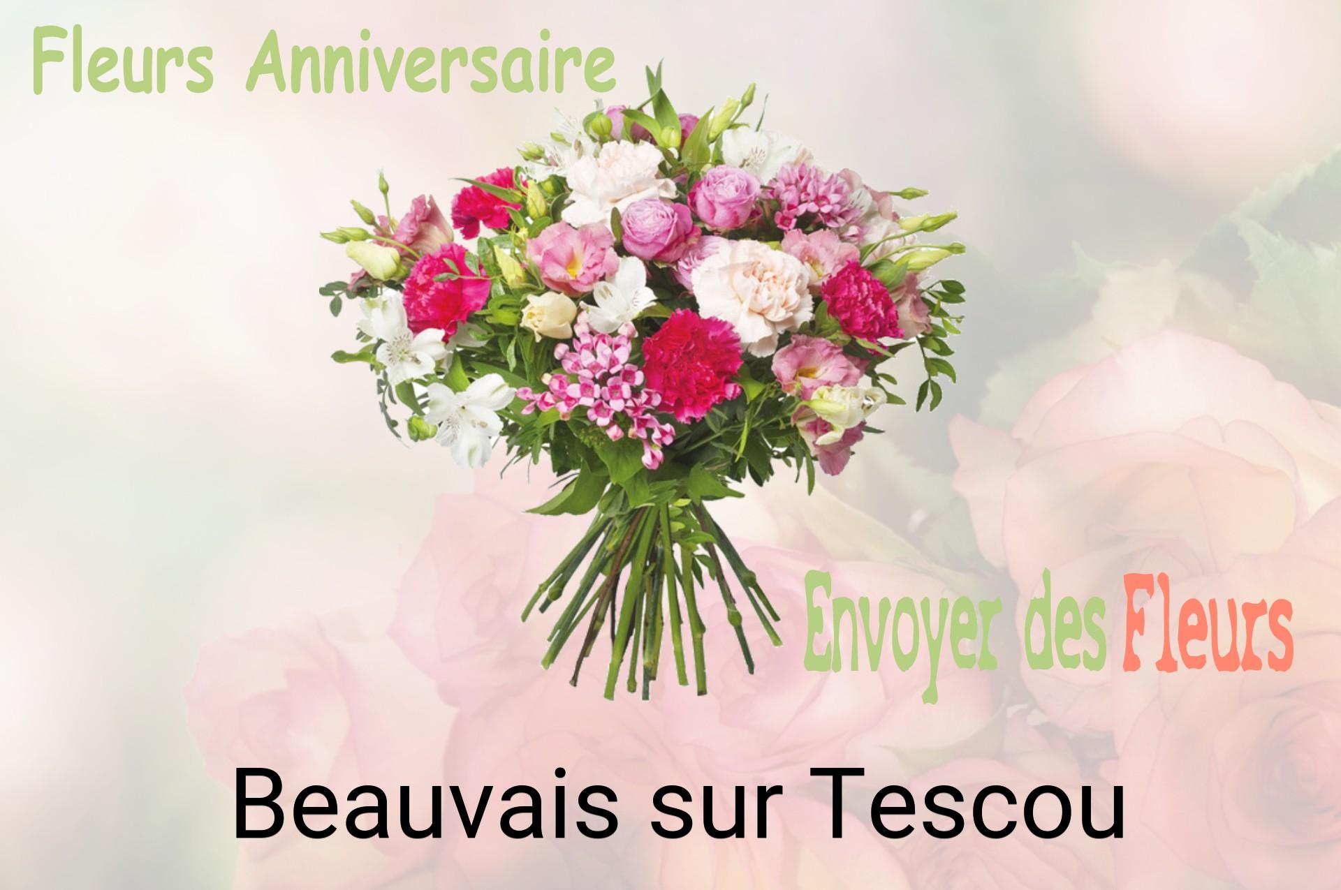 Bouquet de fleurs d’anniversaire livré à Beauvais-sur-Tescou