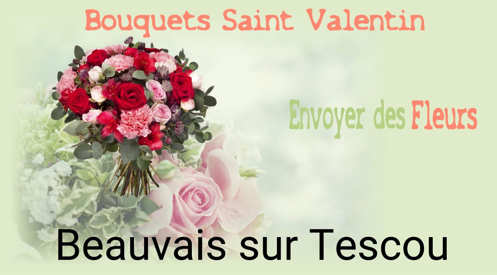 Roses de Saint-Valentin livrées à Beauvais-sur-Tescou